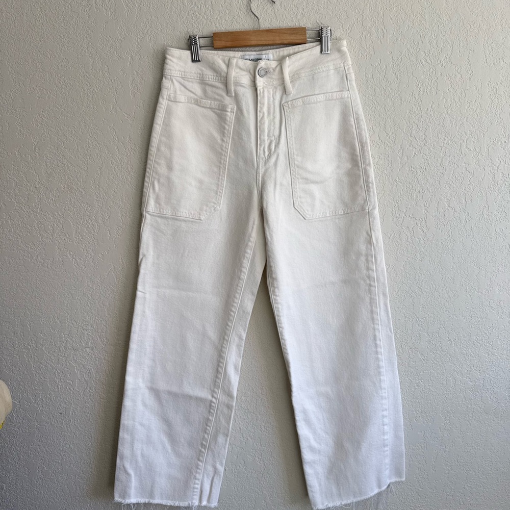 Just Black Cream Denim Jeans